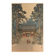 Toshogu Shrine, by Hiroshi Yoshida (1876-1950) - Japan, 