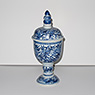 Rare blue and white goblet and cover, China, Kangxi, circa 1690 [thumbnail]