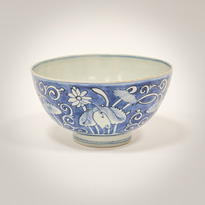 Blue and white bowl - China, Ming Dynasty, Wanli period (1573-1619)
