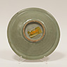 Longquan celadon dish (side), China, Song Dynasty, 13th century [thumbnail]
