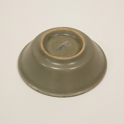 Longquan celadon dish ( base), China, Song Dynasty, 12th / 13th century