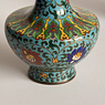 Pair of cloisonné enamel vases (detail), China, 20th century [thumbnail]