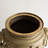 Bronze censer and cover (cover removed), China, 19th century [thumbnail]