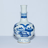 Blue and white porcelain vase, China, Kangxi, circa 1720 [thumbnail]