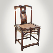 Hongmu chair - China, mid Qing Dynasty, 18th / 19th century