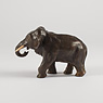 Bronze elephant, by Yoshimitsu (L. H. side), Japan, Meiji Period, late 19th century [thumbnail]