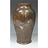 Exhibition quality mixed metal and bronze vase, by Yoshida Yasubei, Japan, Meiji era, circa 1880 [thumbnail]