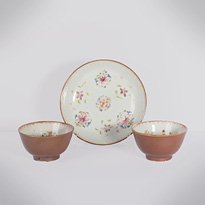 Batavian ware export porcelain wares, China, Qianlong period, circa 1750 [thumbnail]