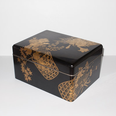 Lacquer box, Japan, Meiji era, circa 1900