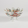 Exceptional and rare Imari porcelain footed tripod dish, Japan, Meiji Era, late 19th century [thumbnail]