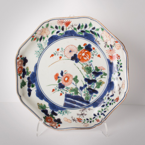 Imari porcelain plate, Japan, Edo period, circa 1690-1720