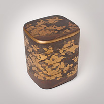Lacquer jubako (stacked food box) - Japan, late Edo / Meiji Period, 19th century
