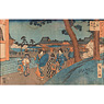 Toeizan temple precincts, by Utagawa Hiroshige (1797-1858), Japan,  [thumbnail]