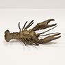 Bronze model of a crayfish (underside), Japan, Meiji Era, late 19th century [thumbnail]