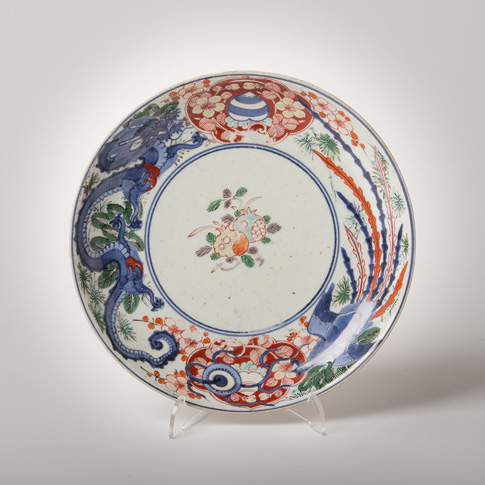 Imari porcelain plate, Japan, Edo Period, circa 1750