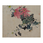 Painting of flowers - China, 20th century