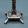 Rare Nagasaki lacquer tilt top table (base), Japan, Edo Period, early 19th century [thumbnail]