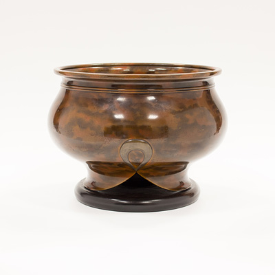 Rare bronze censer, by Kanaya Gorosaburo, Japan, Taisho/Showa era, mid 20th century Rare bronze censer, by Kanaya Gorosaburo, Japan, Taisho/Showa era, mid 20th century