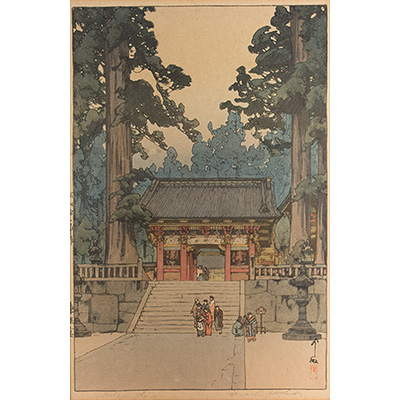 Toshogu Shrine, by Hiroshi Yoshida (1876-1950), Japan, 