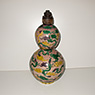 Rare early Ao-Kutani double gourd vase, Japan, Edo Period, circa 1820 [thumbnail]