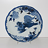 Blue and white porcelain plate, Japan, Edo period, 19th century [thumbnail]