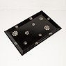 Black lacquer and mother of pearl inlaid tray, Japan, Taisho era, early 20th century [thumbnail]