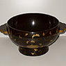 Kodaiji style lacquer mimidarai basin (another side), Japan, Edo Period, early 19th century [thumbnail]