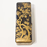 Lacquer document box with maple design (), Japan, Meiji era, 19th century [thumbnail]