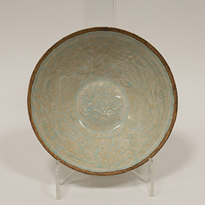 Qingbai bowl, China, Yuan Dynasty