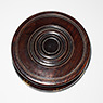 Rosewood and lacquer stand (top), Japan, late 19th / early 20th century [thumbnail]