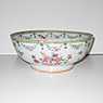 Famille-rose export porcelain bowl, China, 18th century [thumbnail]