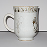 En-grisaille export porcelain tankard (side view 2), China, 18th century [thumbnail]