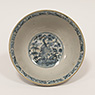 Blue and white porcelain bowl (top), China, Ming Dynasty, Hongzhi period (1470-1505) [thumbnail]