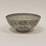 Swatow blue and white porcelain bowl, China, Ming Dynasty, Wanli period (1573-1619) [thumbnail]