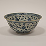 Blue and white bowl, China, Ming Dynasty, Hongzhi period (1470-1505) [thumbnail]