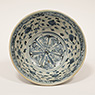 Blue and white bowl (top), China, Ming Dynasty, Hongzhi period (1470-1505) [thumbnail]