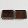 Lacquer kogo (incense box) (interiors, top & bottom), Japan, Muromachi/Edo Period [thumbnail]