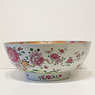 Large famille rose export porcelain bowl (side view 2), China, Qianlong, circa 1760 [thumbnail]
