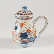 Imari porcelain jug and cover - China, Qing Dynasty, Kangxi, early 18th century