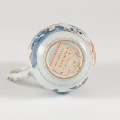 Imari porcelain jug and cover (Base), China, Qing Dynasty, Kangxi, early 18th century