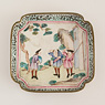 Painted enamel dish, China, 18th century [thumbnail]