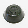 Spinach green nephrite jade bowl (base), China, 19th century [thumbnail]