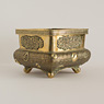 Gilt bronze censer (side), Japan, Meiji era, circa 1890 [thumbnail]