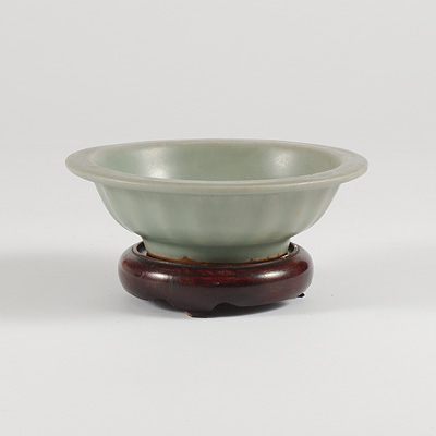 Longquan celadon dish, China, Southern Song/ Yuan Dynasty, 13th/14th century