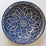 Blue and white pottery dish, Fez, Morocco, 19th century [thumbnail]