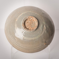 Celadon stoneware bowl (underside), Korea, Koryo Dynasty, 12th century [thumbnail]