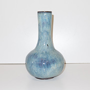 Shiwan blue flambé vase - China, early 20th century