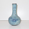 Shiwan blue flambé vase, China, early 20th century [thumbnail]