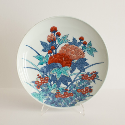 Nabeshima dish, Japan, Showa era, circa 1980