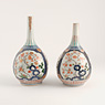 A pair of Imari porcelain vases, Japan, Edo Period, circa 1700-20 [thumbnail]